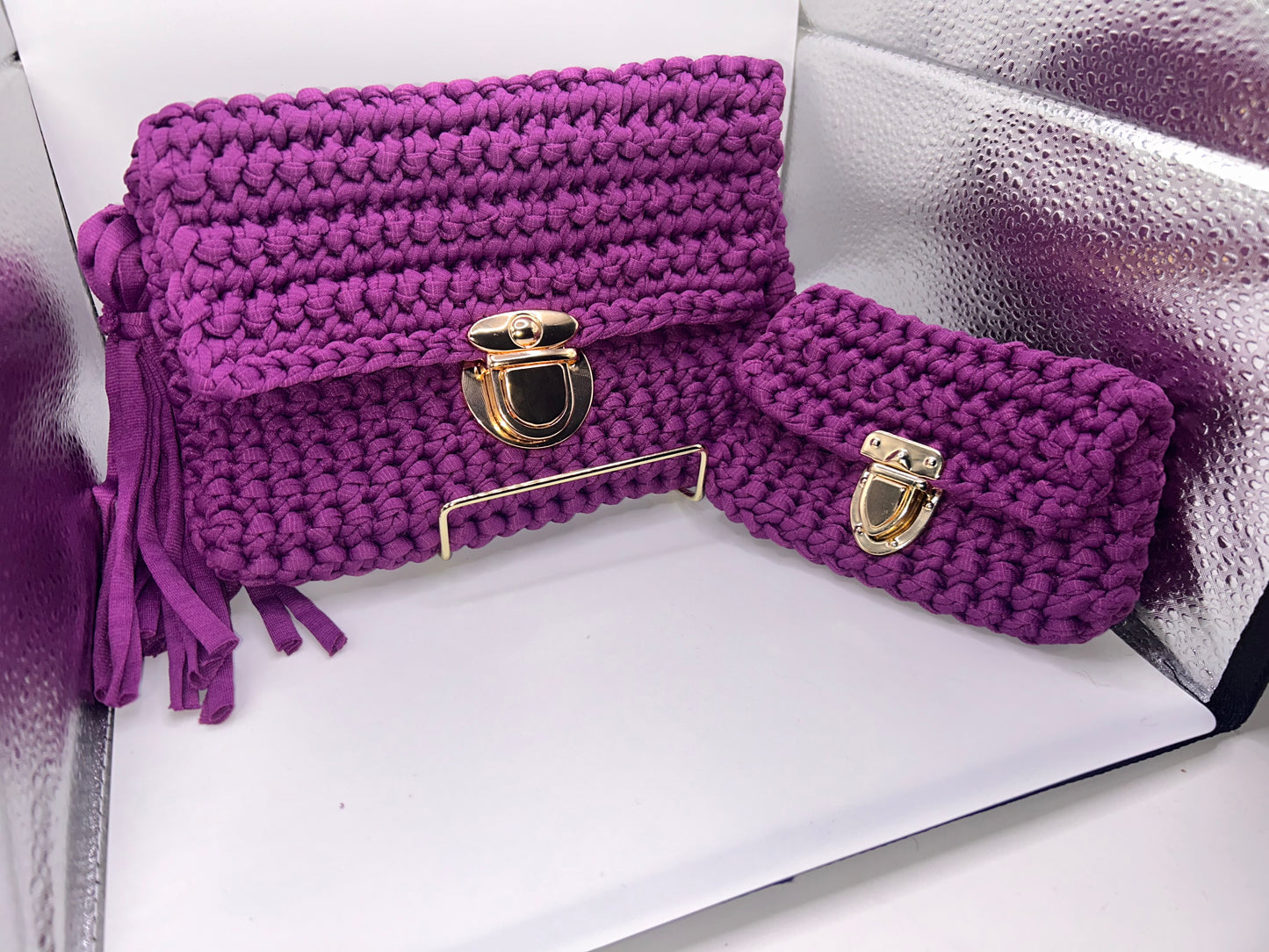 Purple Clutch