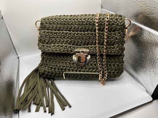 Army Green Clutch